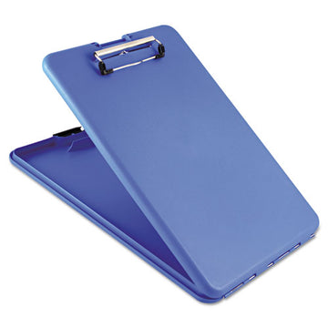 Saunders Slimmate Storage Clipboard, 1-2" Clip Capacity, Holds 8 1-2 X 11 Sheets, Blue freeshipping - TVN Wholesale